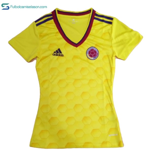 Camiseta Colombia Mujer 1ª 2017